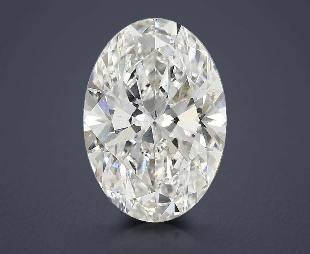 2.52 Carat Oval Lab Diamond
