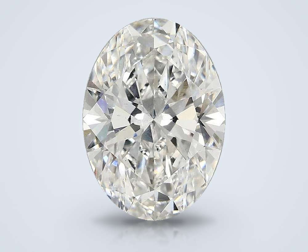 2.52 Carat Oval Lab Diamond