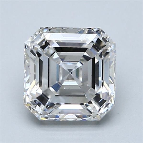 2.02ct F VS1 Rare Carat Ideal Cut Asscher Lab Grown Diamond