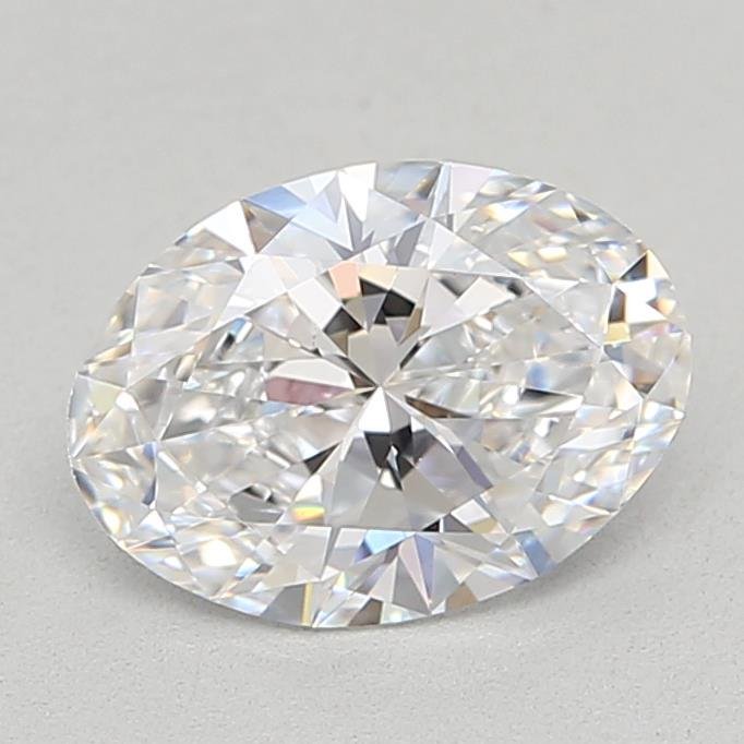 0.95ct D VS2 Rare Carat Ideal Cut Oval Lab Grown Diamond