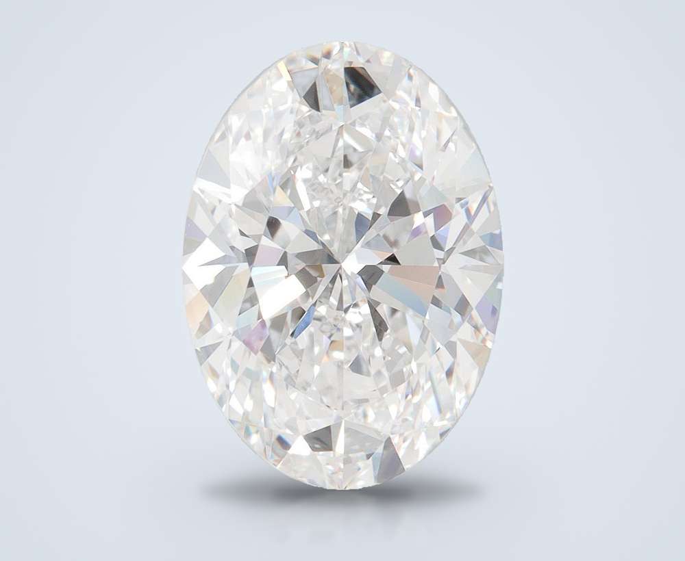 6.00 Carat Oval Lab Diamond