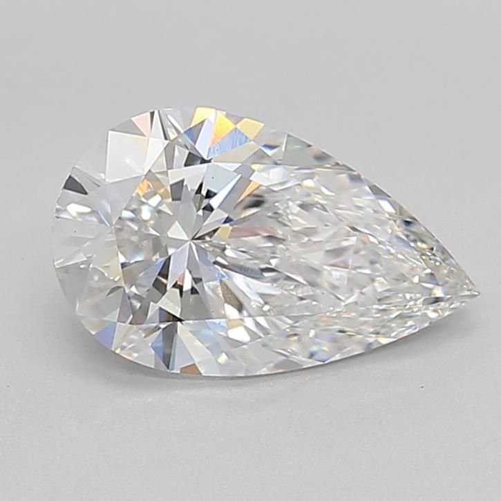 2.12ct E VS1 Rare Carat Ideal Cut Pear Lab Grown Diamond
