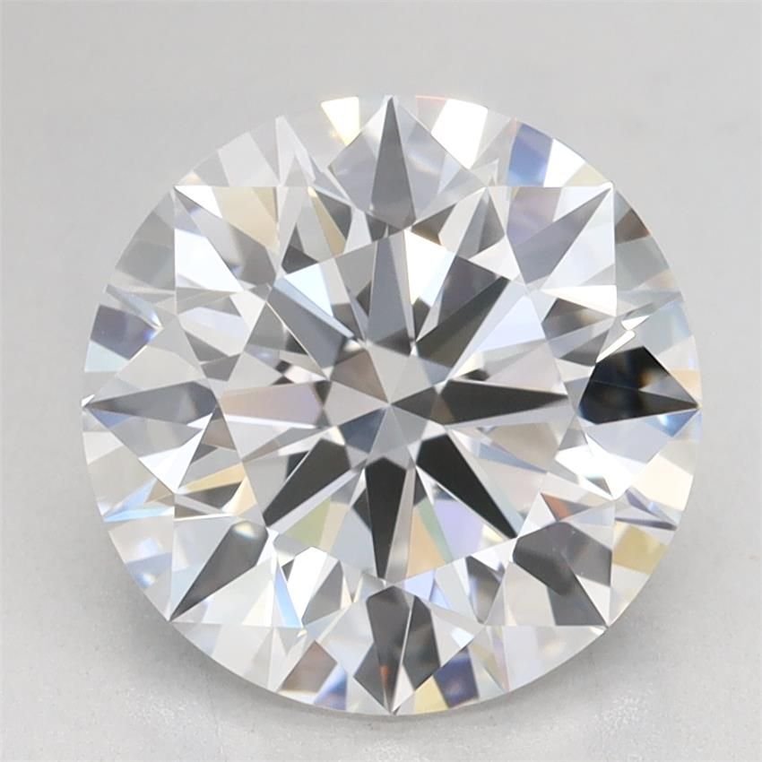 2.55ct D VVS1 Rare Carat Ideal Cut Round Lab Grown Diamond