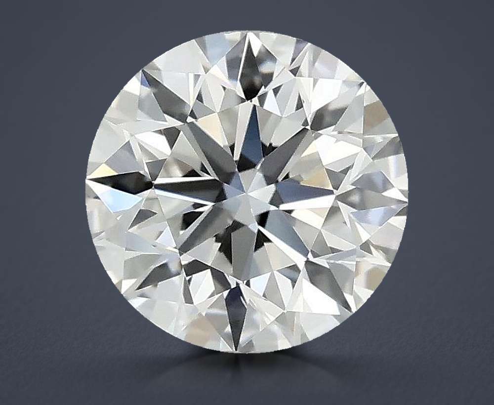 1.37 Carat Round Lab Diamond