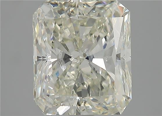 3.02ct K SI2 Very Good Cut Radiant Diamond