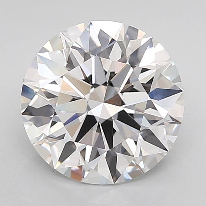 2.59ct D VS1 Rare Carat Ideal Cut Round Lab Grown Diamond