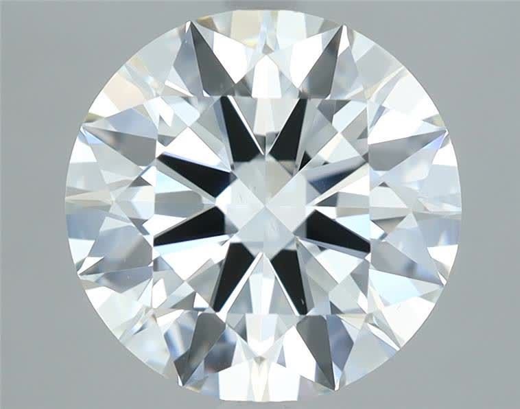 3.02ct H VS2 Rare Carat Ideal Cut Round Diamond