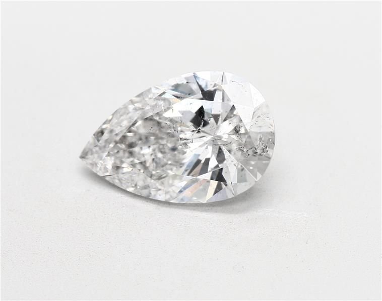 3.02 Carat Pear Natural Diamond