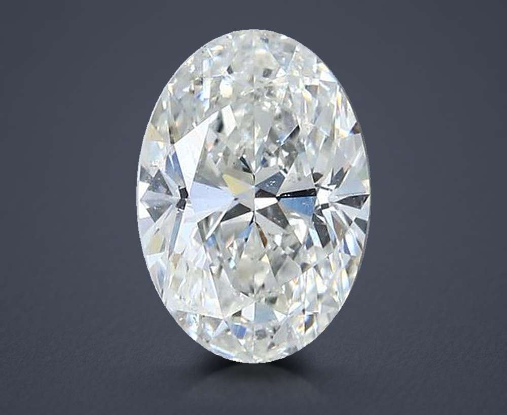 3.02 Carat Oval Natural Diamond