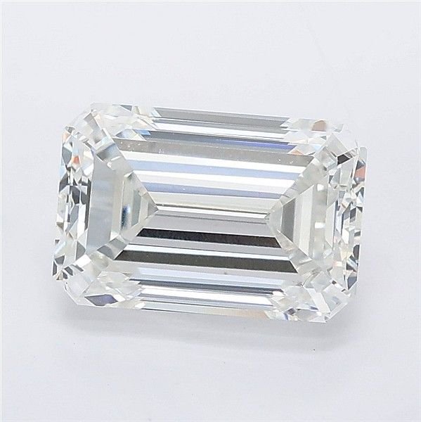 2.51ct F VS1 Very Good Cut Emerald Lab Grown Diamond