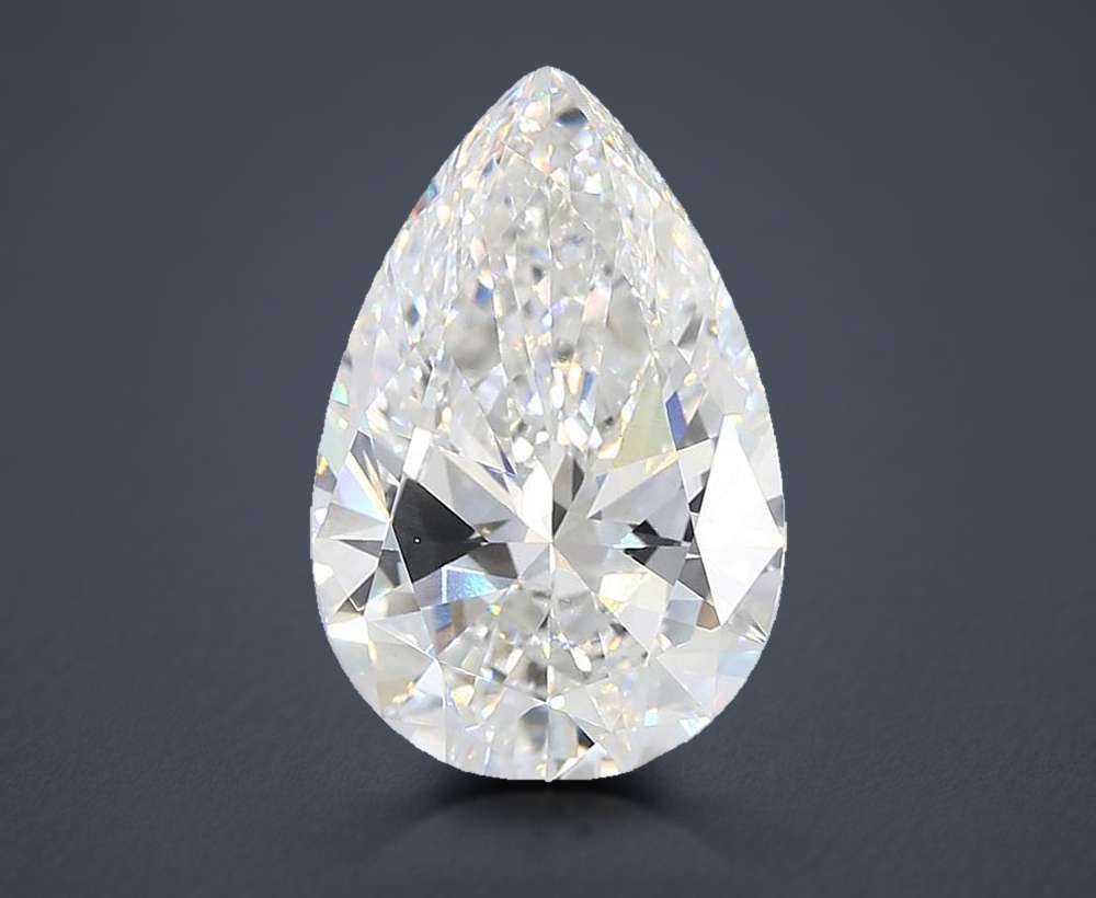15.05 Carat Pear Lab Diamond
