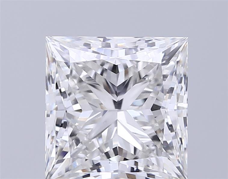 5.54ct G VS1 Rare Carat Ideal Cut Princess Lab Grown Diamond