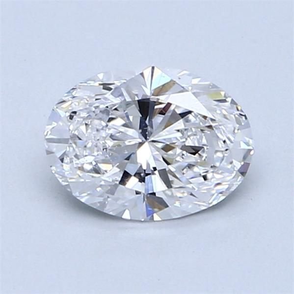 0.96ct D SI1 Rare Carat Ideal Cut Oval Diamond