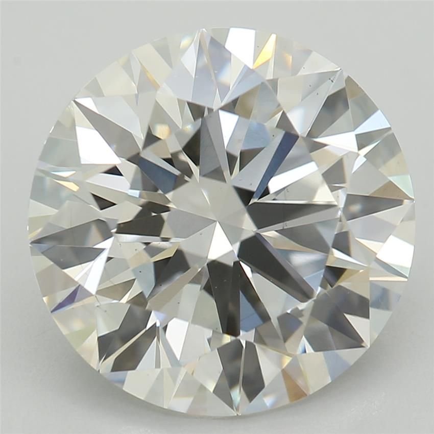 3.77ct F VS1 Rare Carat Ideal Cut Round Lab Grown Diamond