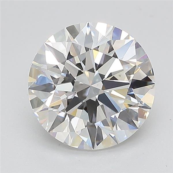 2.12ct E VS1 Rare Carat Ideal Cut Round Lab Grown Diamond