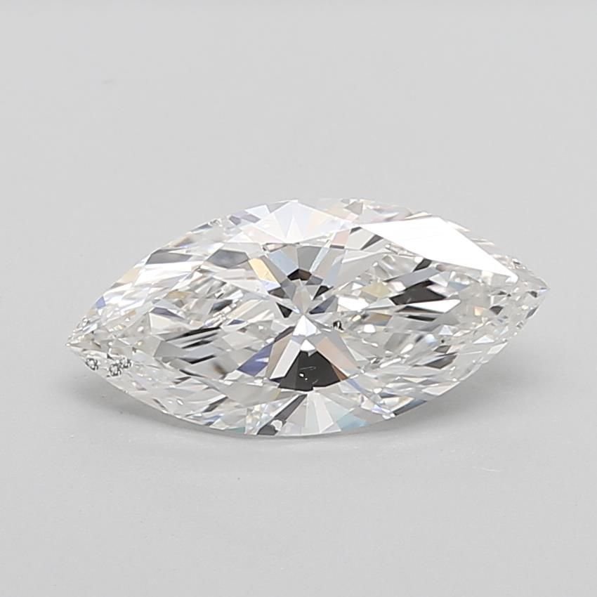 3.01ct E SI1 Rare Carat Ideal Cut Marquise Lab Grown Diamond