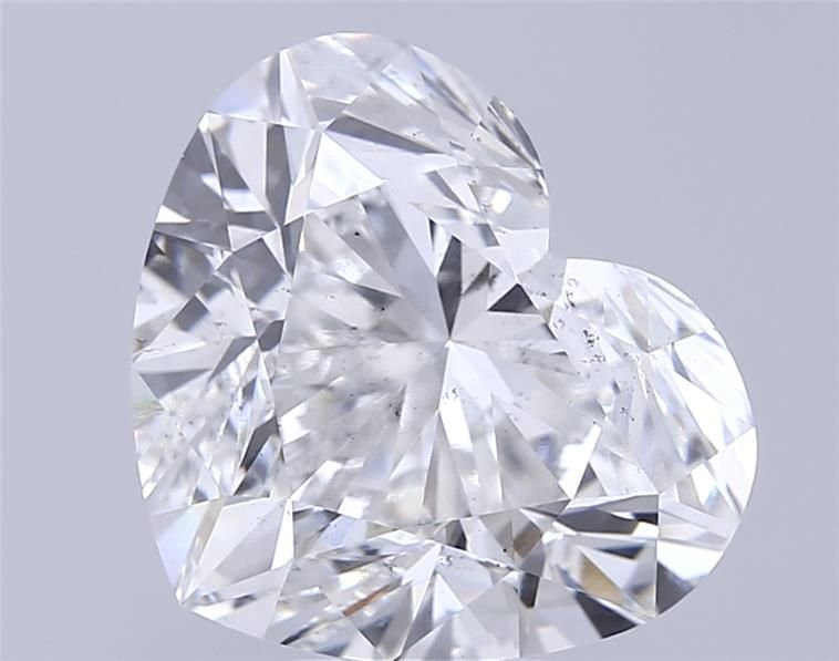 8.01ct E SI1 Rare Carat Ideal Cut Heart Lab Grown Diamond