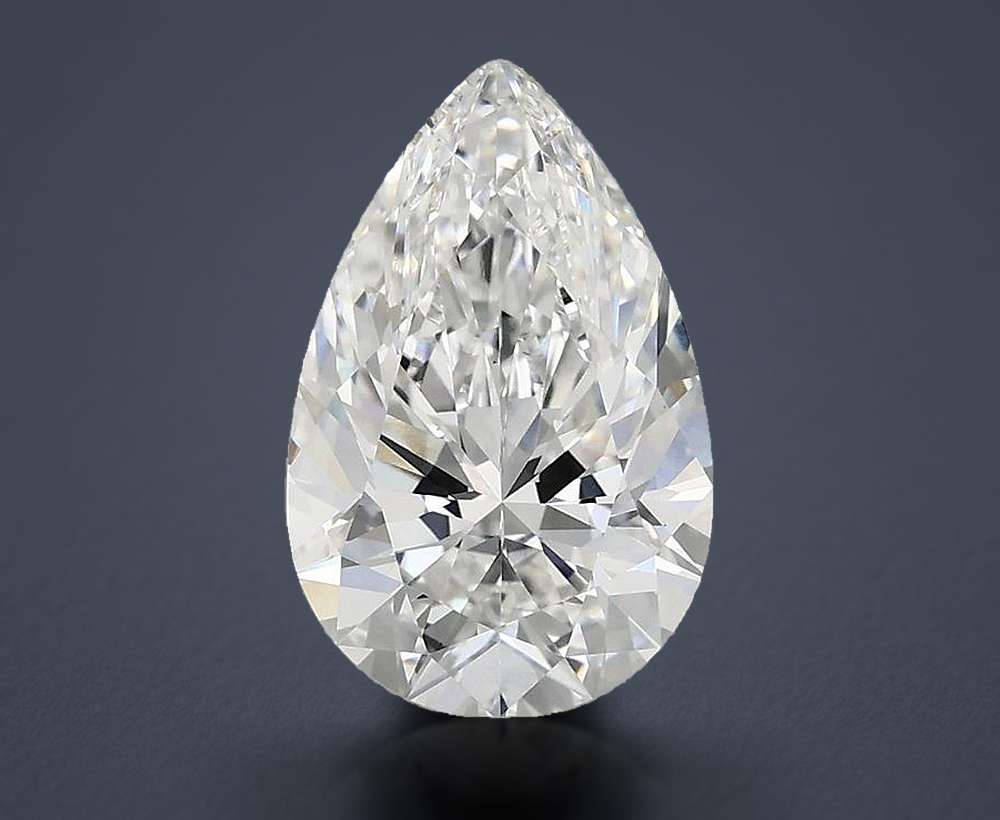 2.58 Carat Pear Lab Diamond