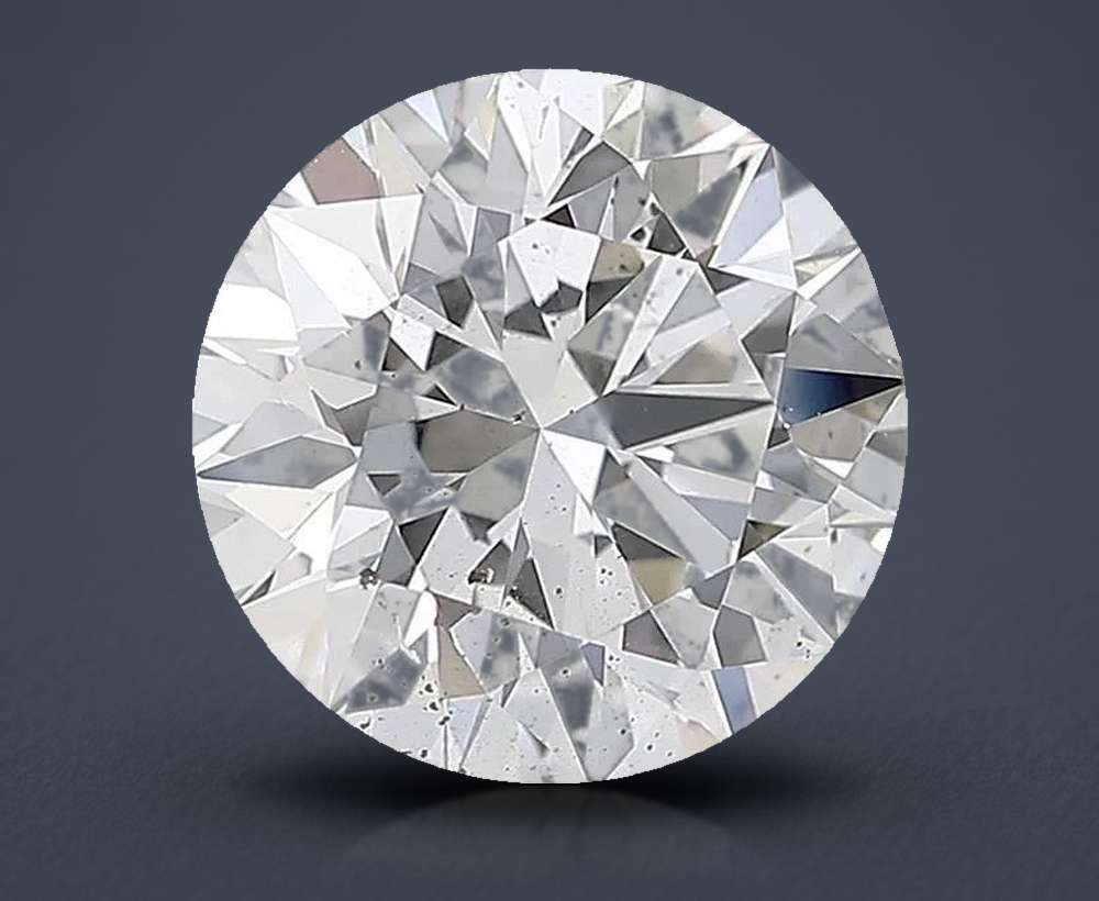3.02 Carat Round Natural Diamond