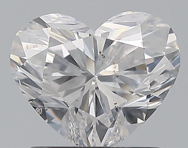 1.00ct E SI2 Rare Carat Ideal Cut Heart Diamond