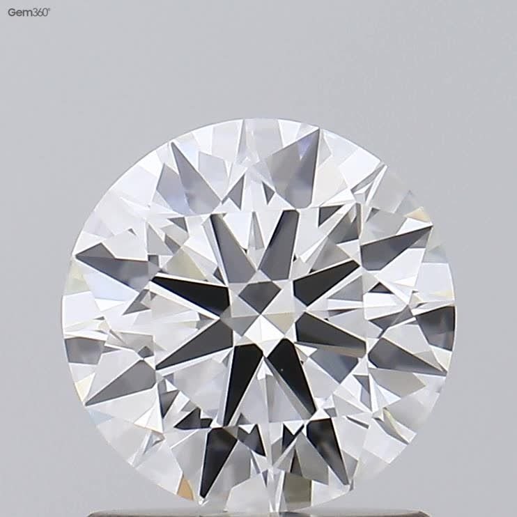 1.05ct F IF Rare Carat Ideal Cut Round Lab Grown Diamond