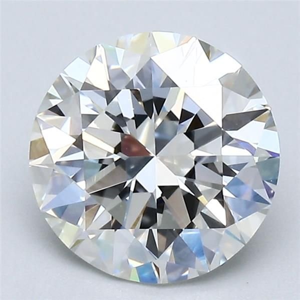 2.01ct H VVS2 Rare Carat Ideal Cut Round Diamond