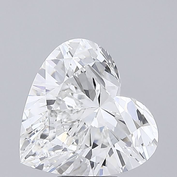 7.07ct E VS1 Rare Carat Ideal Cut Heart Lab Grown Diamond