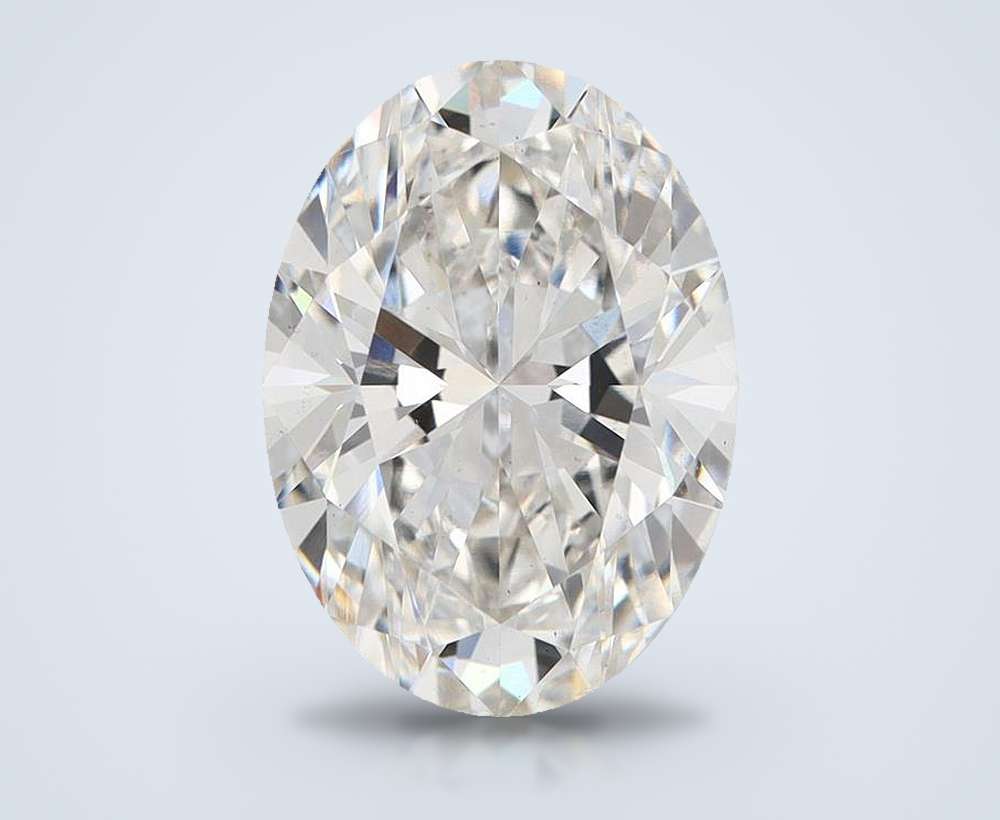 4.27 Carat Oval Lab Diamond