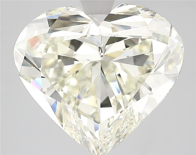 7.01ct K VVS2 Very Good Cut Heart Diamond