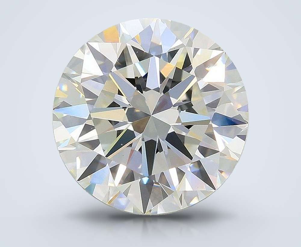 4.04 Carat Round Lab Diamond