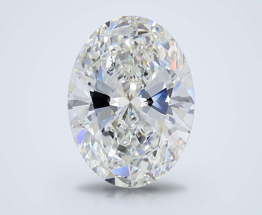 7.55 Carat Oval Lab Diamond