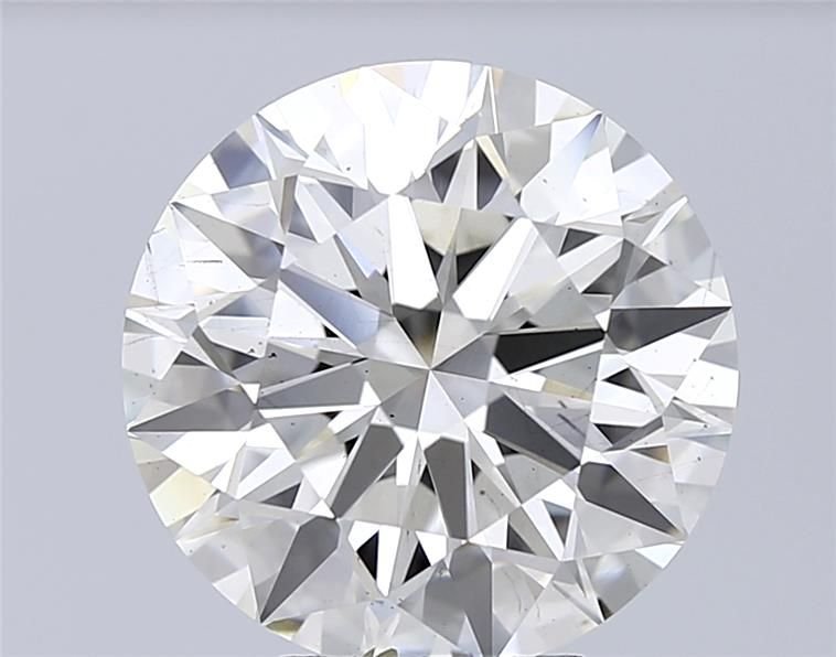 6.05ct H VS2 Rare Carat Ideal Cut Round Lab Grown Diamond