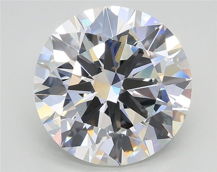 3.54ct F VS2 Excellent Cut Round Lab Grown Diamond