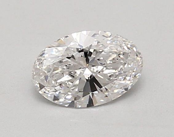 0.63ct E VS2 Rare Carat Ideal Cut Oval Lab Grown Diamond