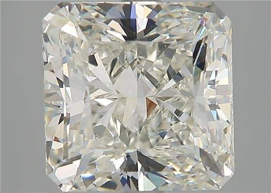 3.78ct J VS1 Very Good Cut Radiant Diamond