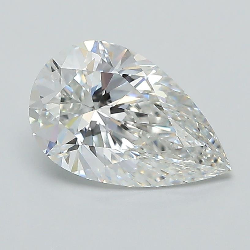 1.42ct E VS1 Rare Carat Ideal Cut Pear Lab Grown Diamond