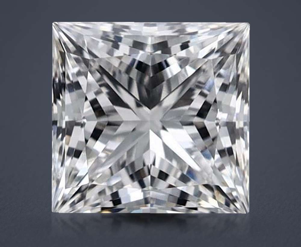 0.95 Carat Princess Lab Diamond