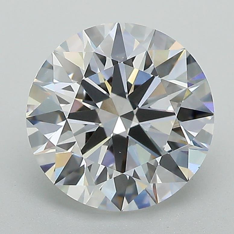 2.65ct D VS1 Rare Carat Ideal Cut Round Lab Grown Diamond