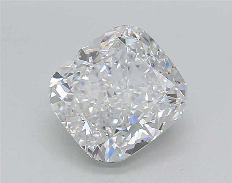 2.01ct E VS2 Rare Carat Ideal Cut Cushion Lab Grown Diamond