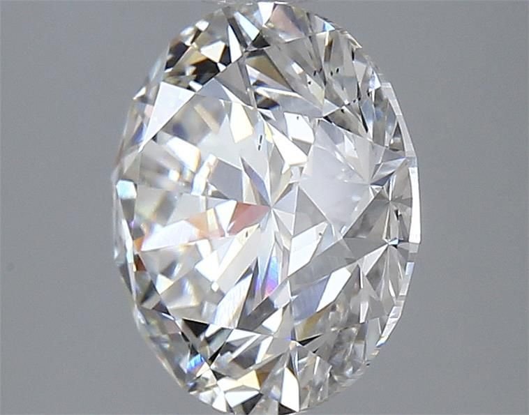 3.92ct F SI1 Rare Carat Ideal Cut Round Lab Grown Diamond