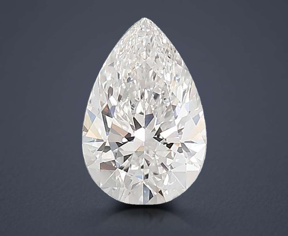 4.08 Carat Pear Lab Diamond