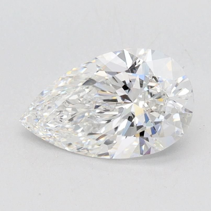 1.08ct E VVS1 Rare Carat Ideal Cut Pear Lab Grown Diamond