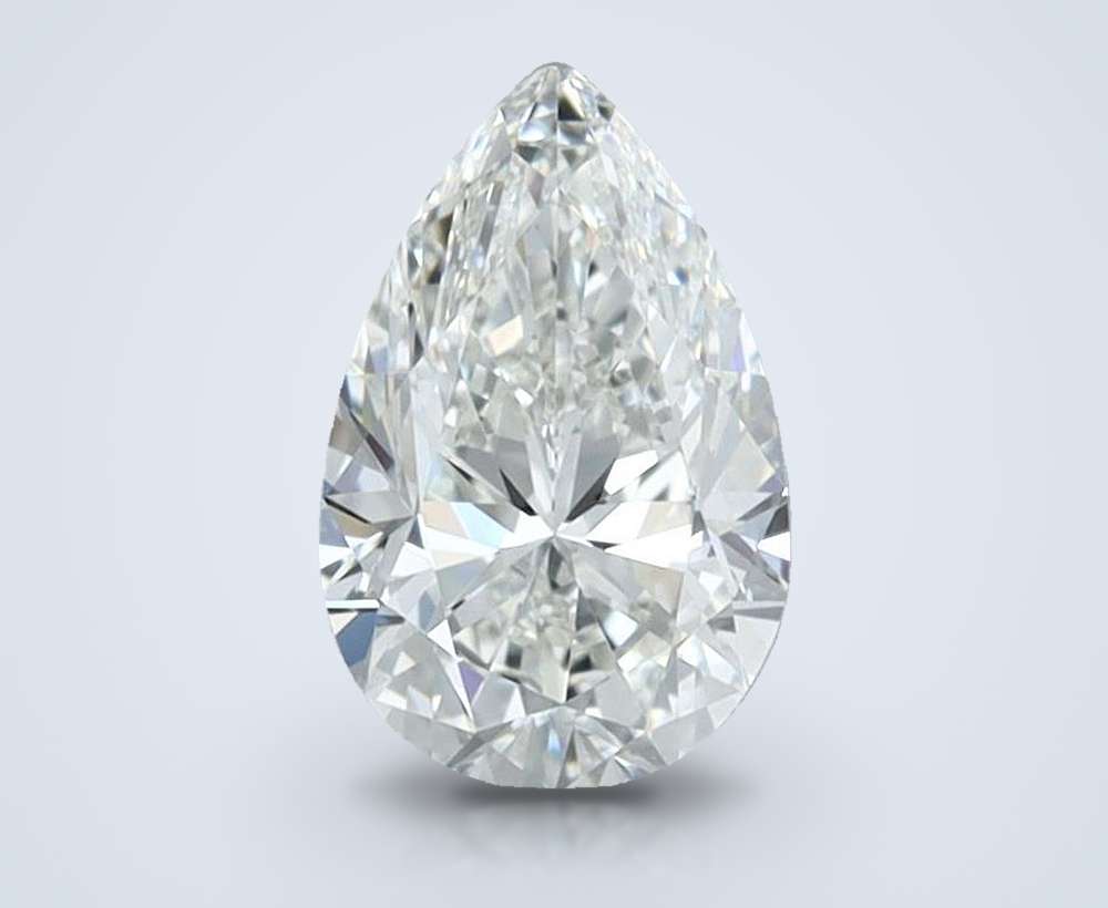 0.60 Carat Pear Natural Diamond
