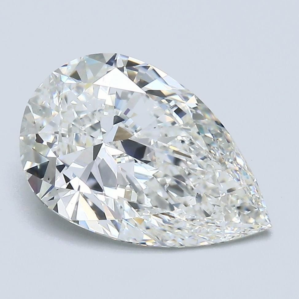 3.01 Carat Pear Natural Diamond
