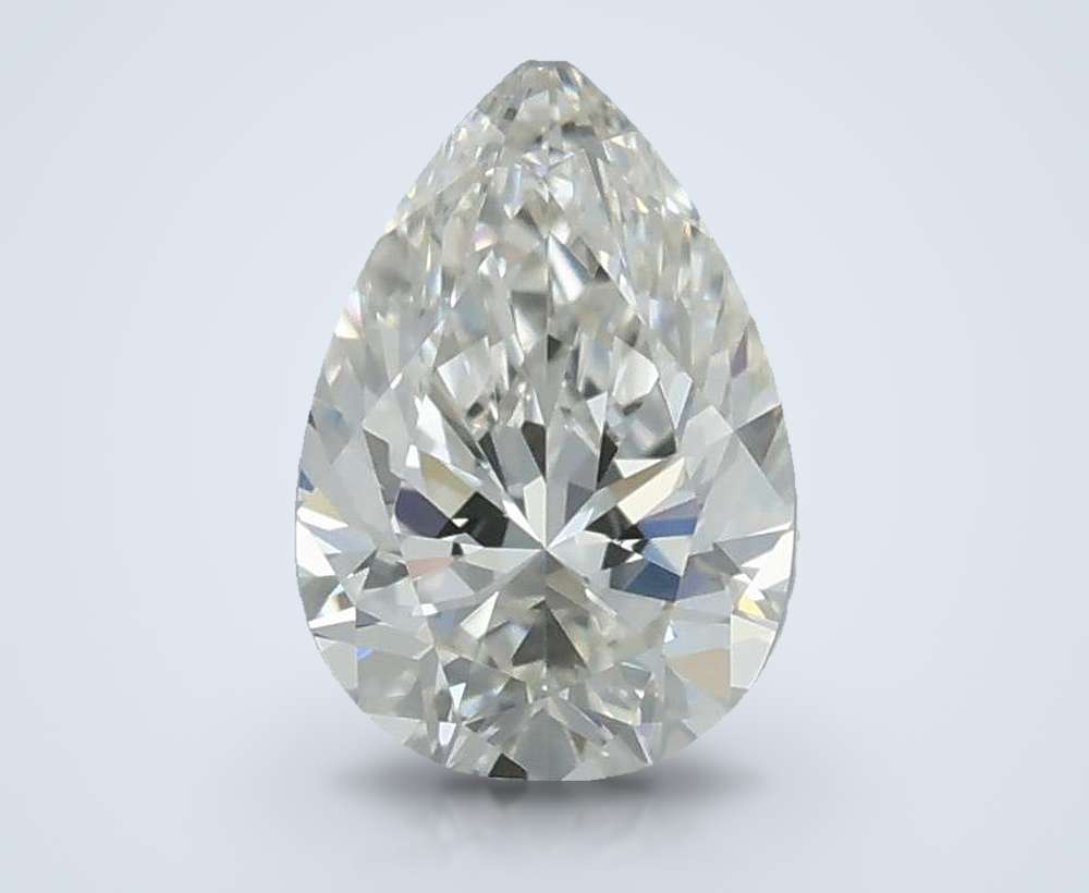 0.41 Carat Pear Natural Diamond