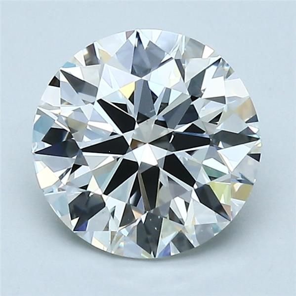 2.03ct G VS2 Rare Carat Ideal Cut Round Diamond