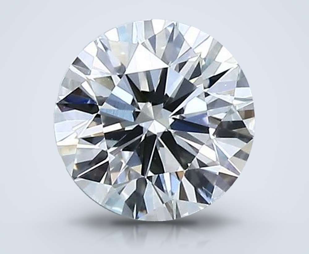 0.90 Carat Round Natural Diamond