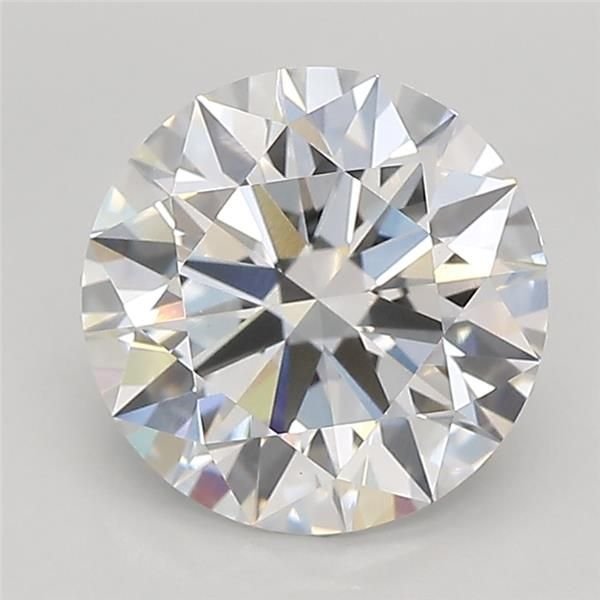 2.37ct D VVS2 Rare Carat Ideal Cut Round Lab Grown Diamond