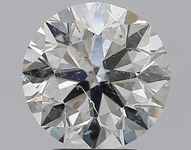 3.01ct I SI2 Excellent Cut Round Diamond