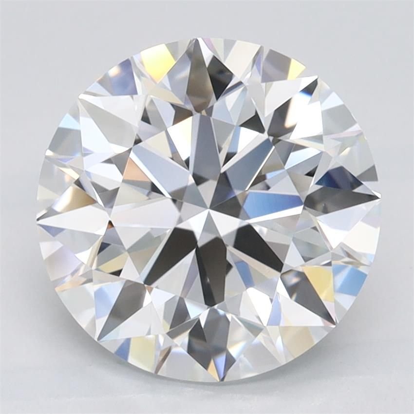 2.50ct D FL Rare Carat Ideal Cut Round Lab Grown Diamond